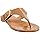 Thong Style Sandal with Gold Buckle-5 Color