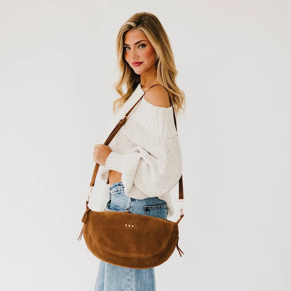 Suede Crossbody-3 Color Options