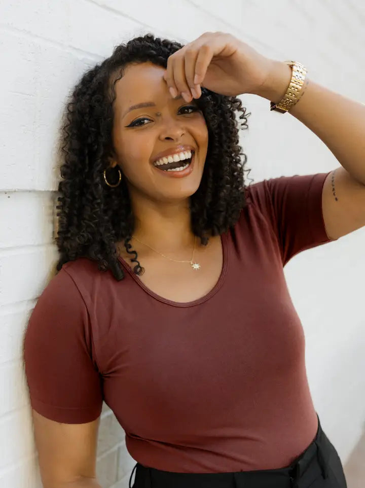 Reversible Short Sleeve Top-Regular Fit