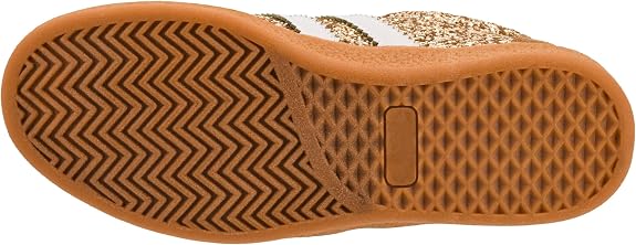 Trendy New Lace Up Sneaks-Chestnut Glitter