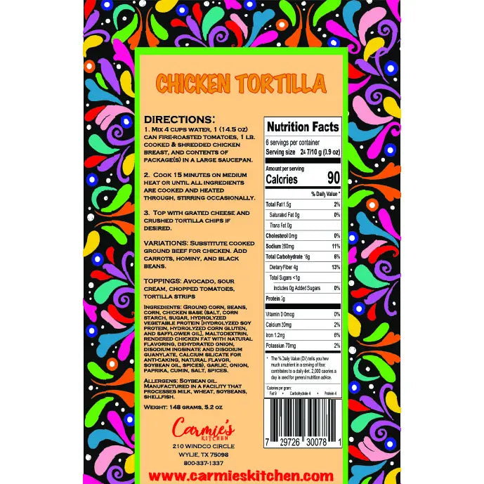 Taco Tuesday Chicken Tortilla Soup Mix