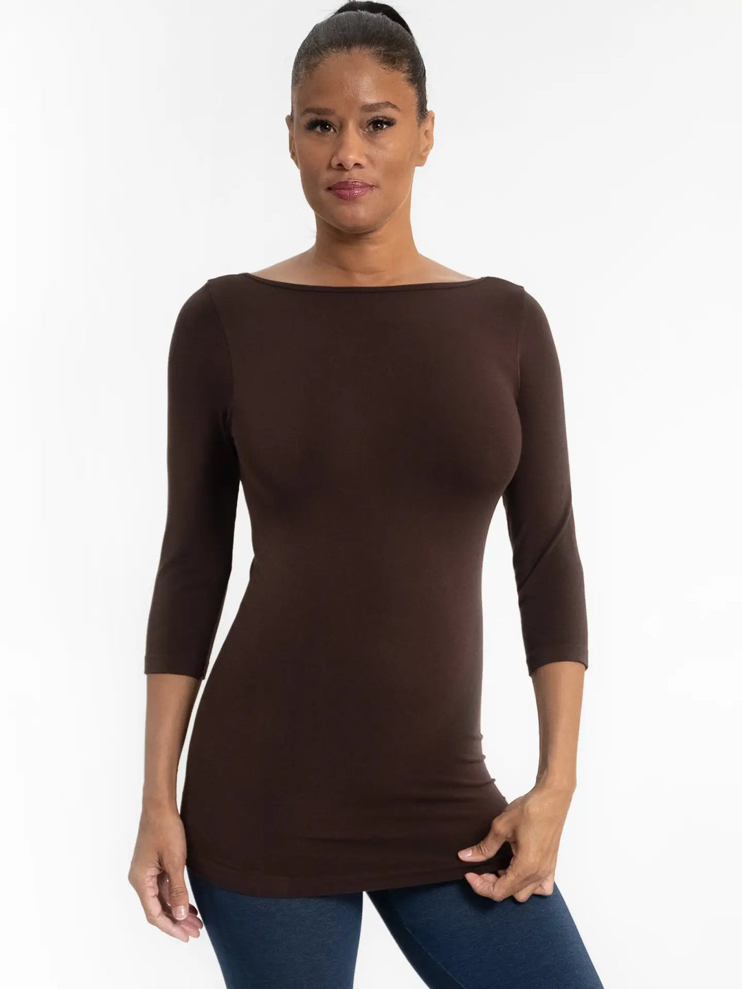 SALE: Three Quarter Sleeve Top - 8 Color Options