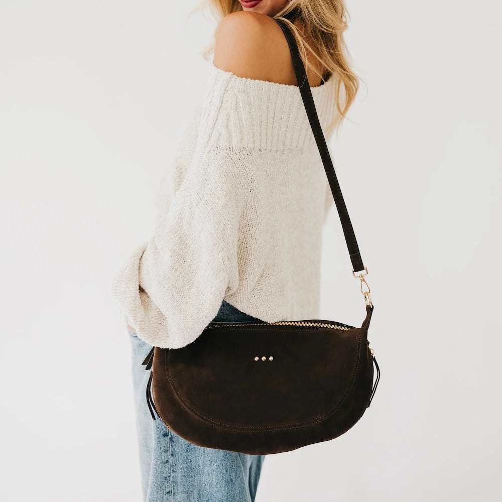 Suede Crossbody-3 Color Options