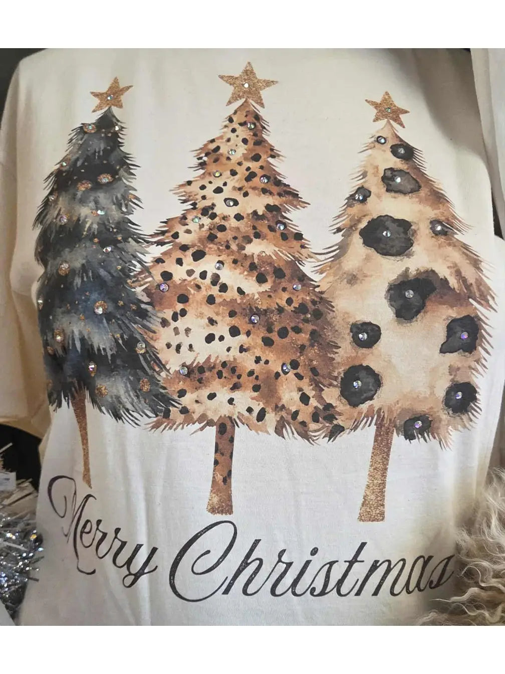 Blingy Christmas Forest-Natural