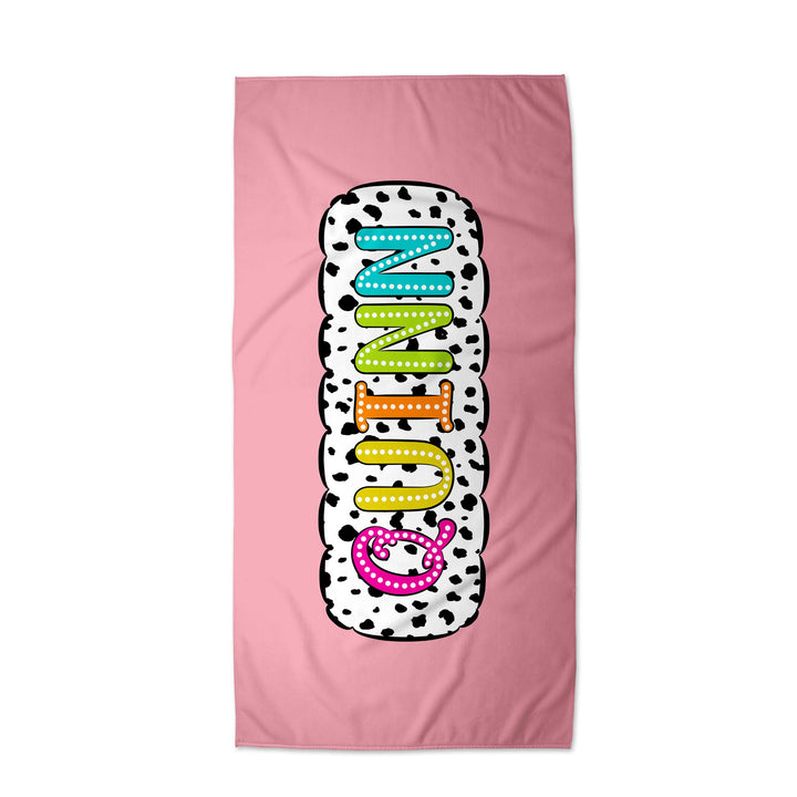 Dalmatian Dots Towel