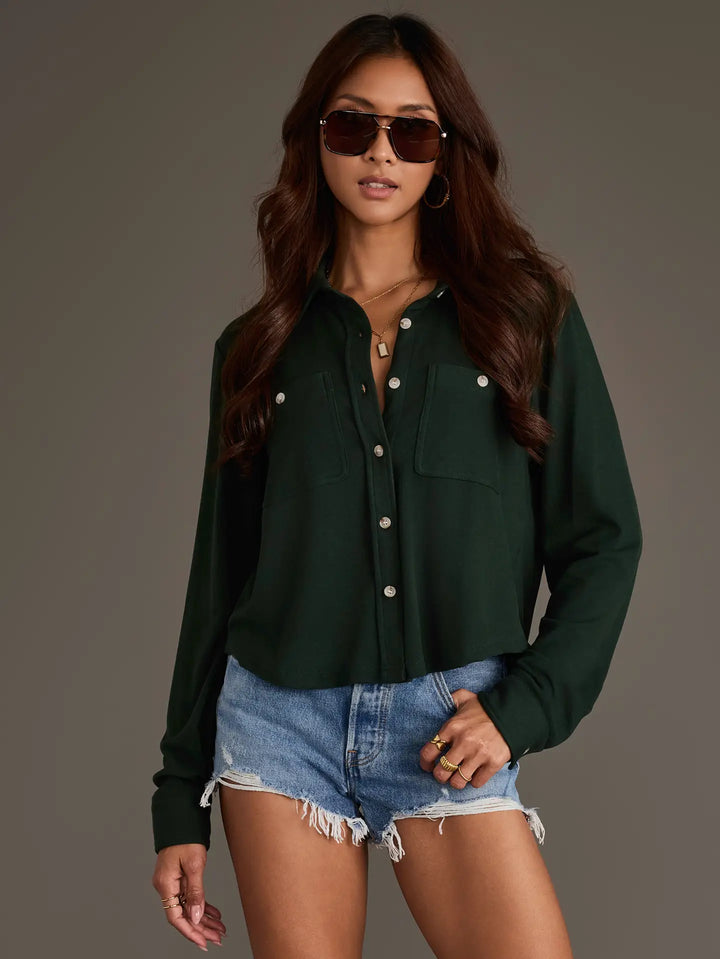 Soft Button Up-3 Color Options