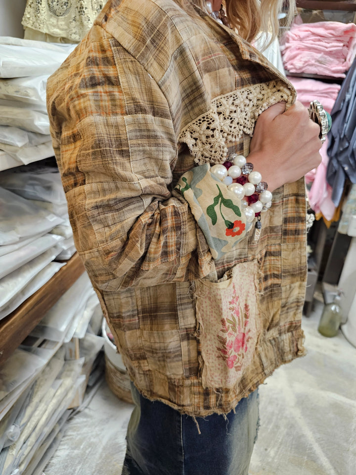 Honey Beige Jacket-Reversible