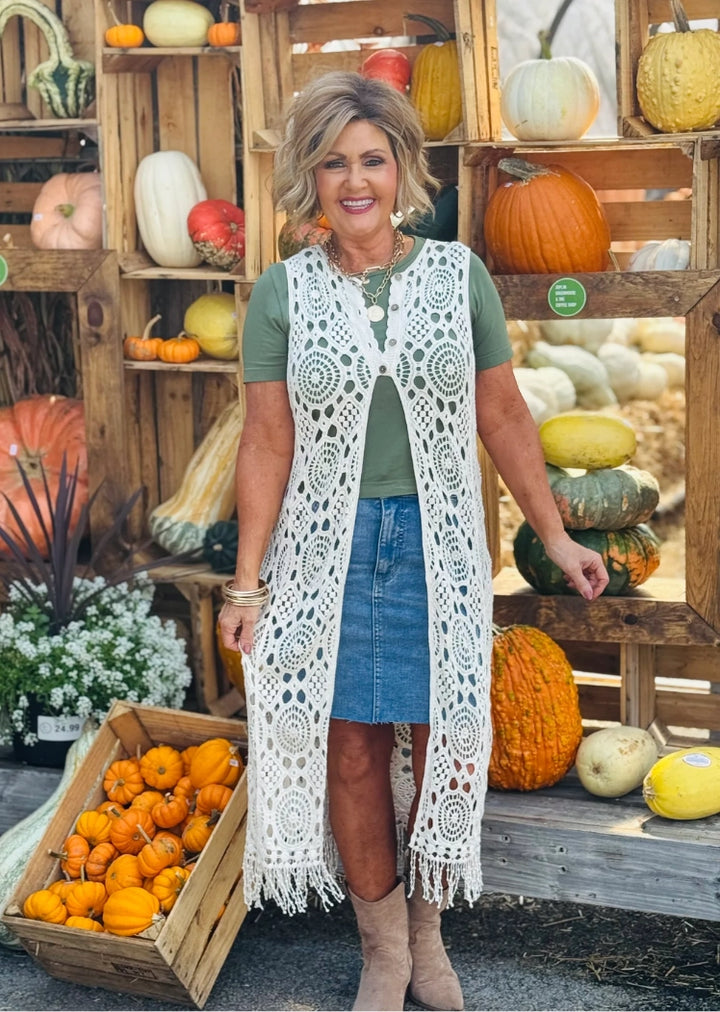 SALE: Short Sleeve Waist Length Top - 11 Color Option