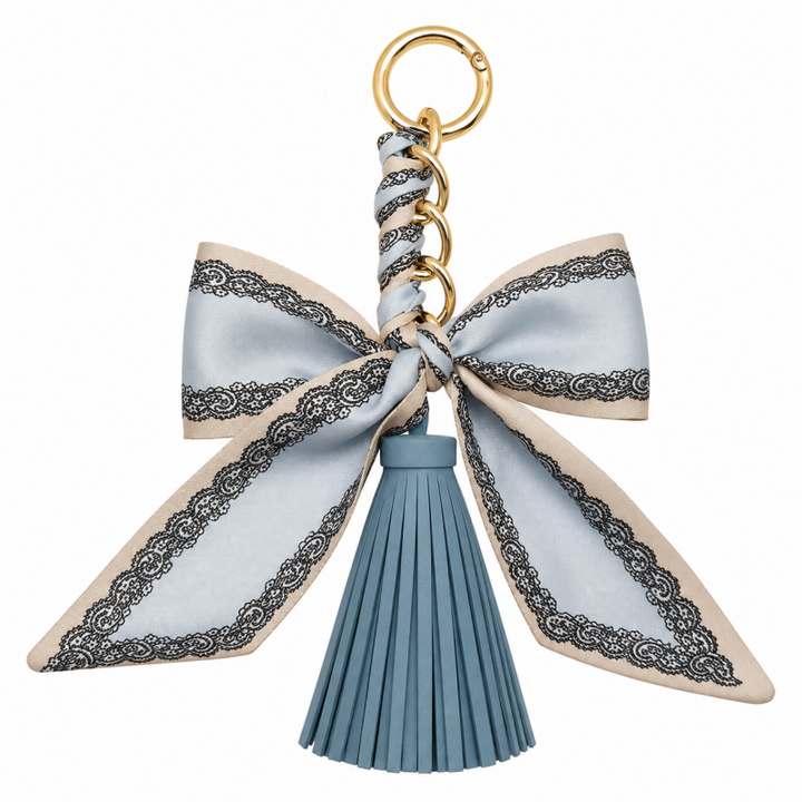 Scarf Charm with Tassel-9 Prints to Choose From