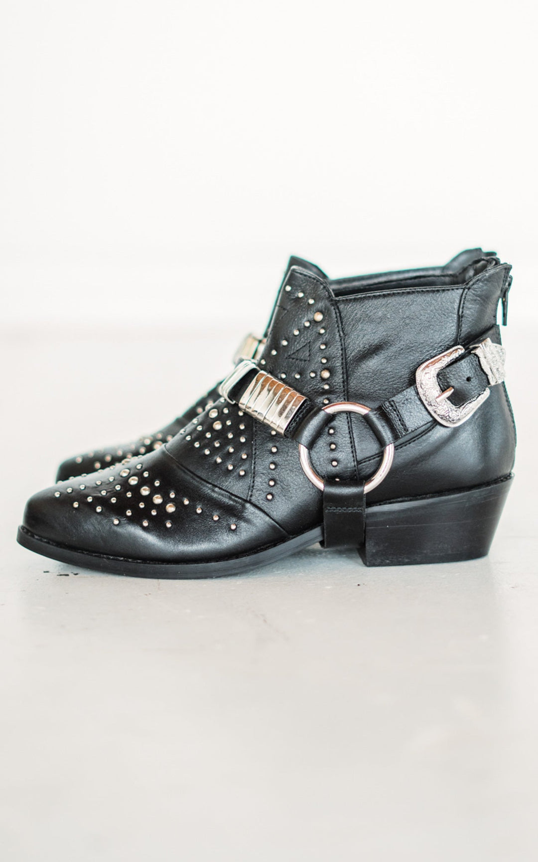 Lottie Bootie in Black - Rural Haze