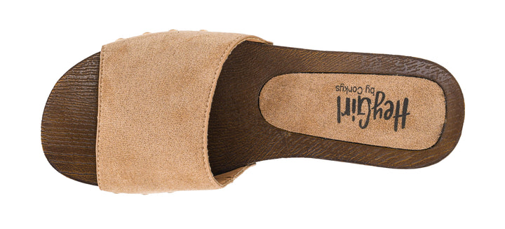 Camel Faux Suede Slip On