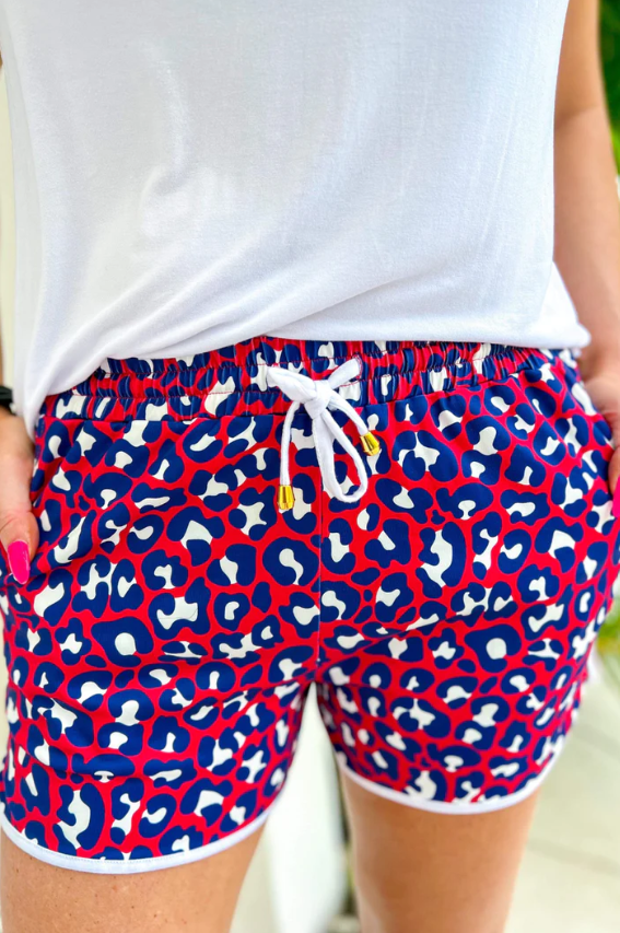 Party In The USA Drawstring Everyday Shorts