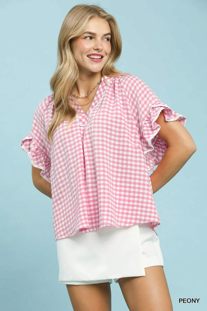 Classic Gingham Check-Two Color Options-Arrives end of June