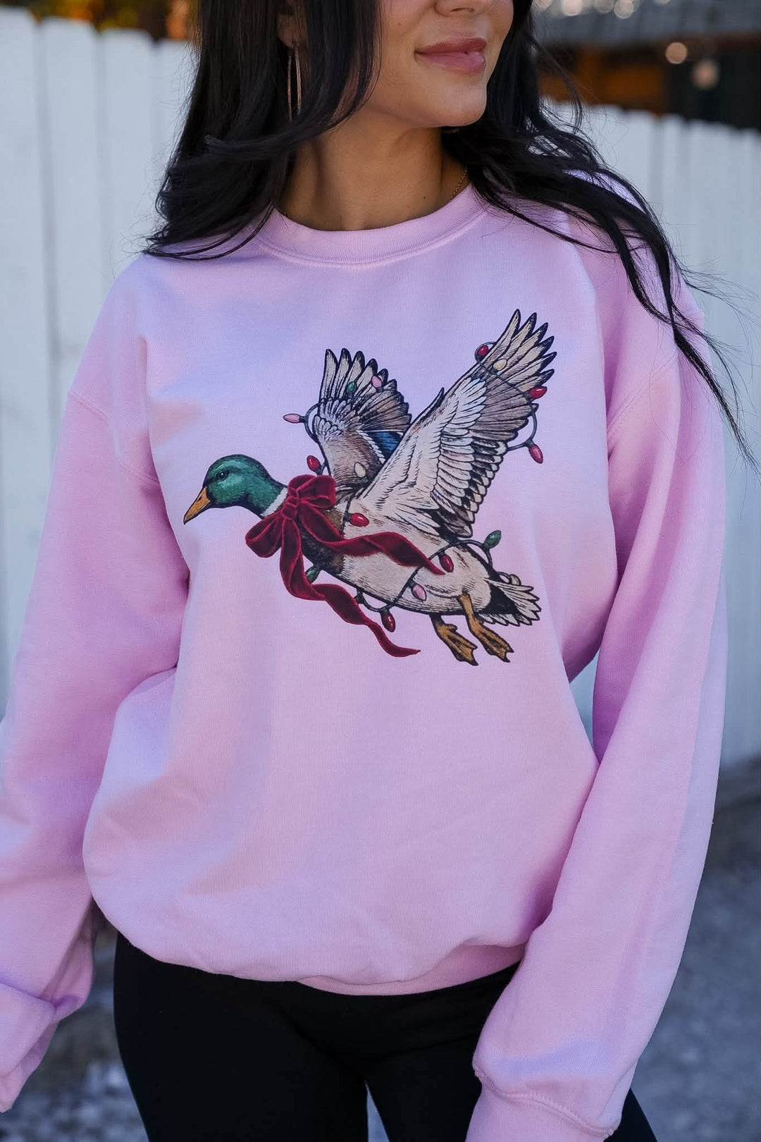 Mallard Sweatshirt-Pink