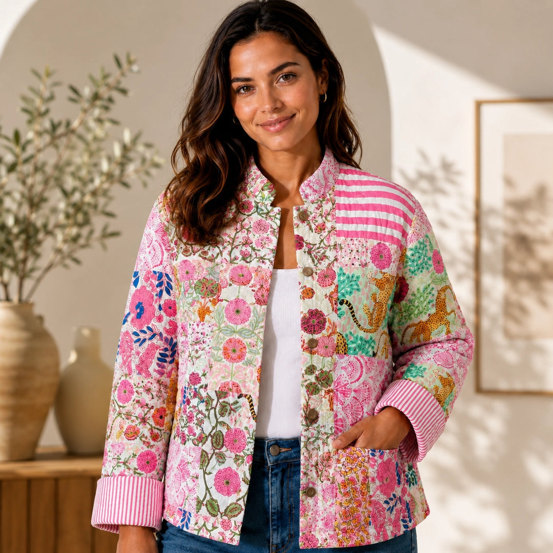 Handcrafted Lightweight Quilted Jacket
