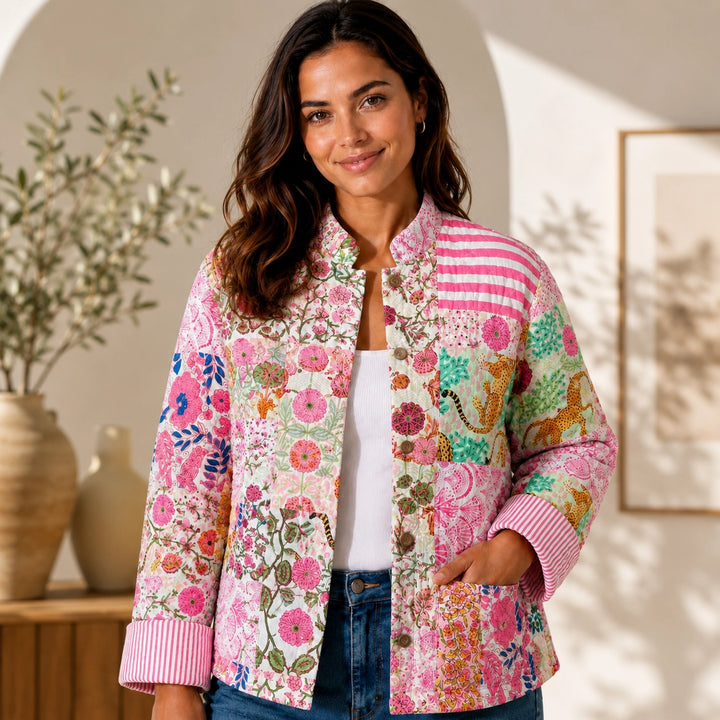 Handcrafted Lightweight Quilted Jacket
