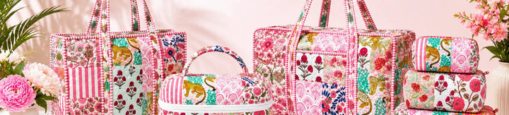 Quilted Tote Bag-3 Color Options