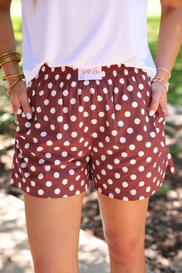 Polka Dot Boxers-5 Color Options