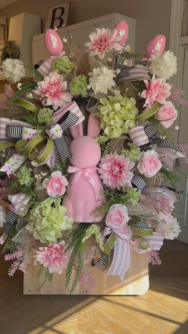 Spring Bunny Wreath
