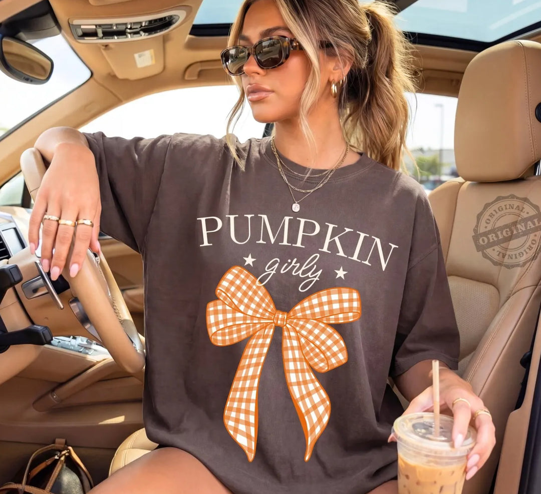 Pumpkin Girly/Chocolate  T-Shirt or Sweatshirt