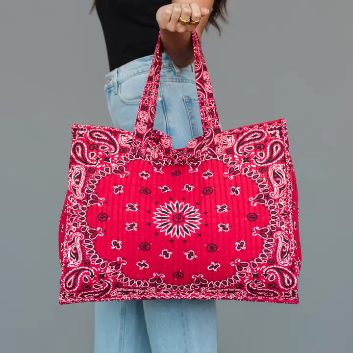 Bandana Tote-3 Color Options