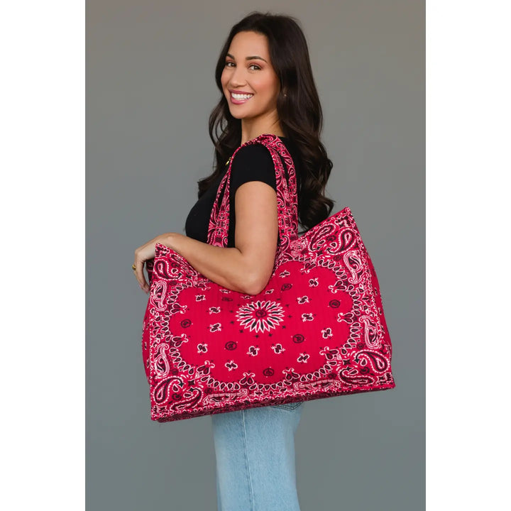 Bandana Tote-3 Color Options