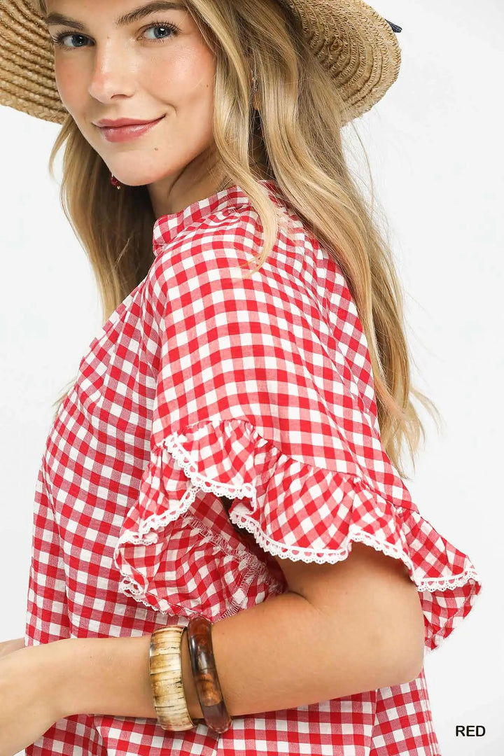 Classic Gingham Check-Two Color Options-Arrives end of June