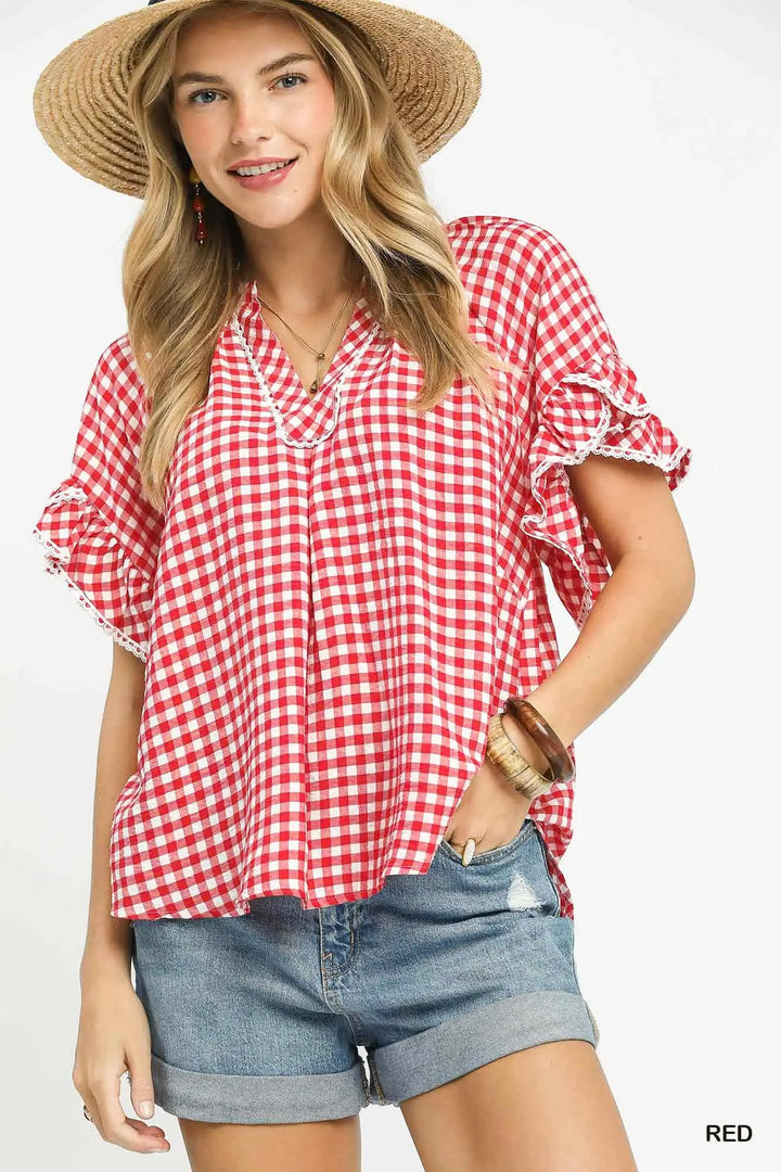 Classic Gingham Check-Two Color Options-Arrives end of June
