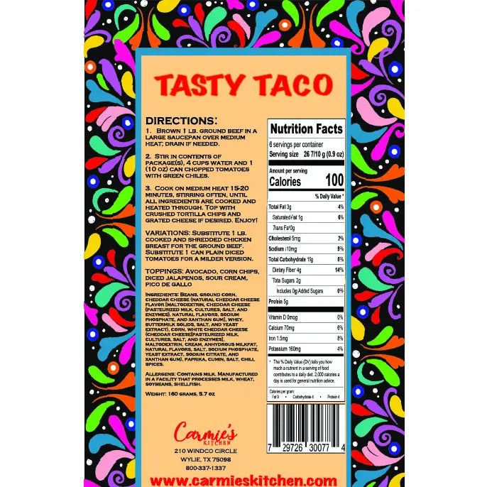 Taco Tuesday Tasty Taco Soup Mix