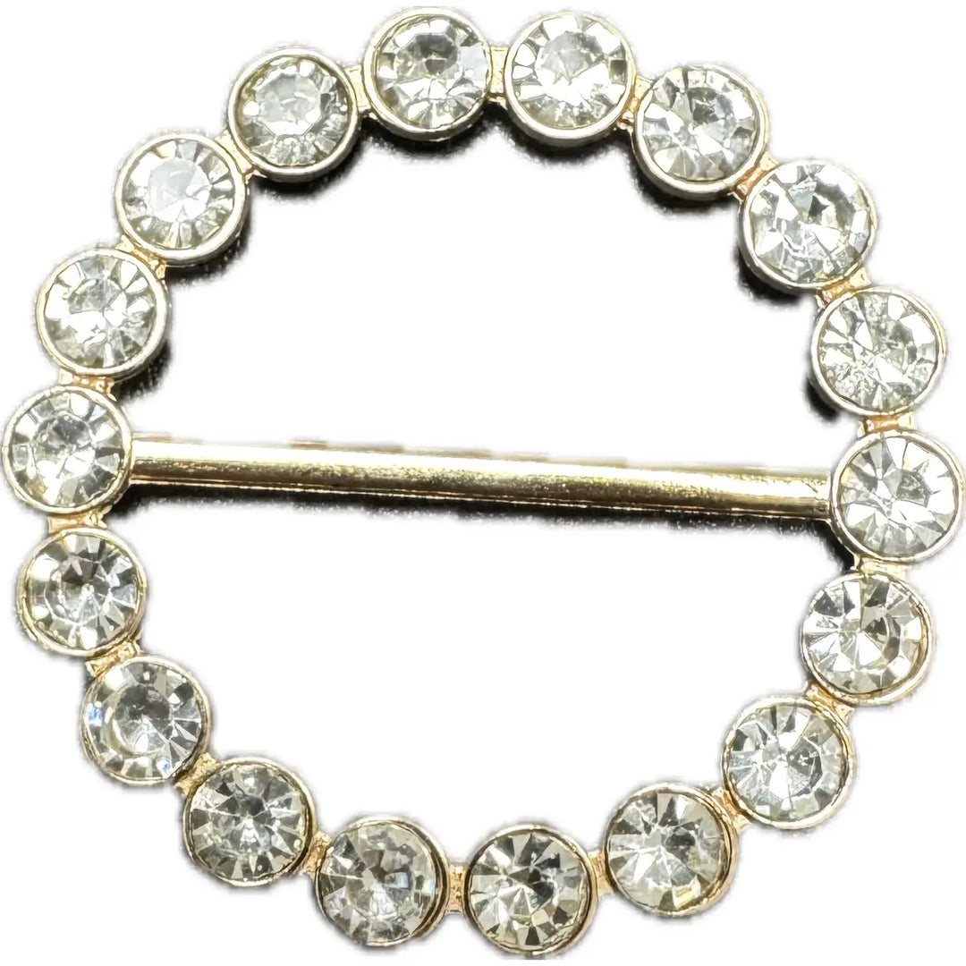 Rhinestone Tee Tie