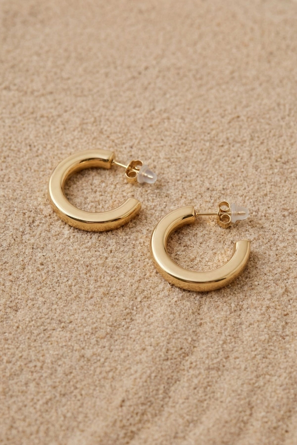 Luxe Gold Hoops