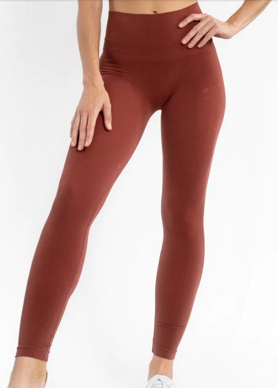 Elietian Pre-Order: High Waisted Full Length Leggings - 18 Color Options - Missy & Curvy - Final Sale
