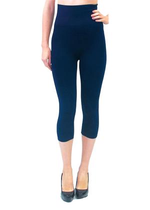 High Waisted Cropped Leggings - Missy & Curvy