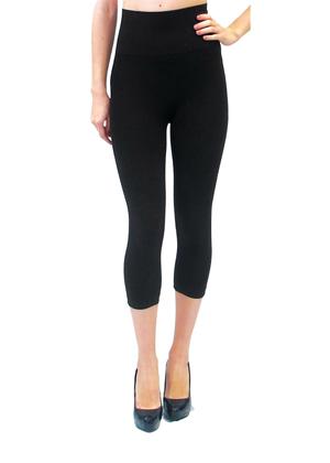 High Waisted Cropped Leggings - Missy & Curvy