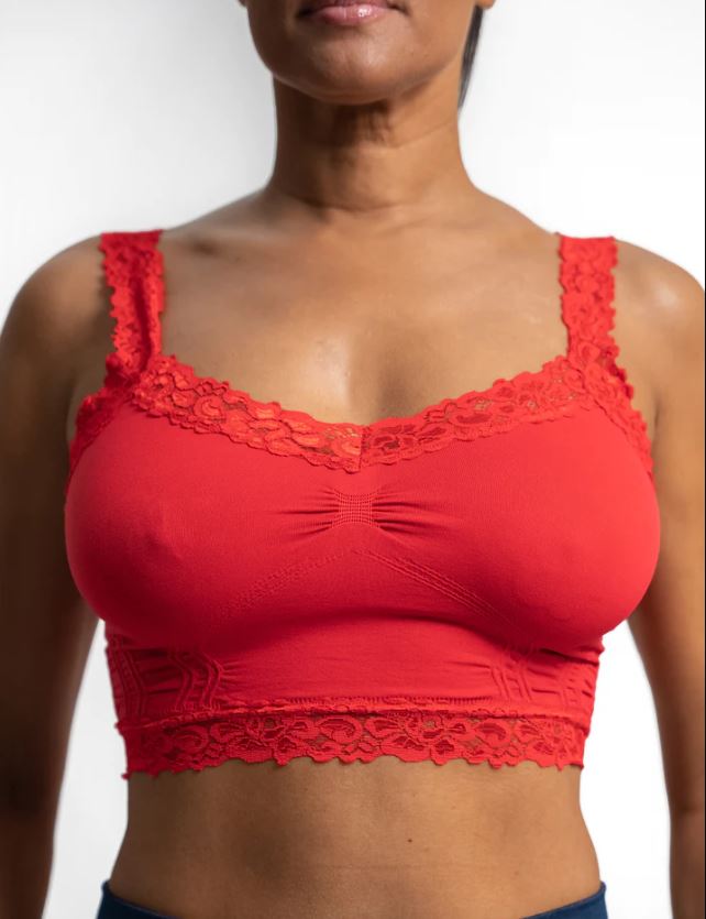 Elietian Pre-Order: Lace Bralette - 26 Color Options - Missy and Curvy - Final Sale