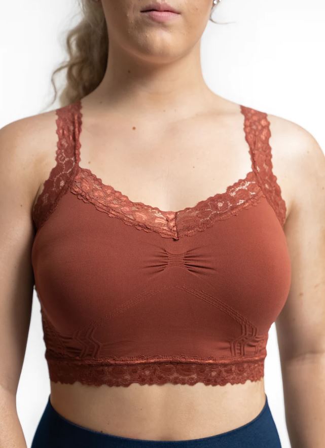 Elietian Pre-Order: Lace Bralette - 26 Color Options - Missy and Curvy - Final Sale