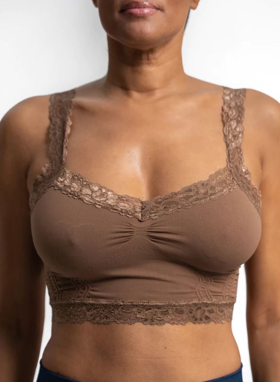 Elietian Pre-Order: Lace Bralette - 26 Color Options - Missy and Curvy - Final Sale